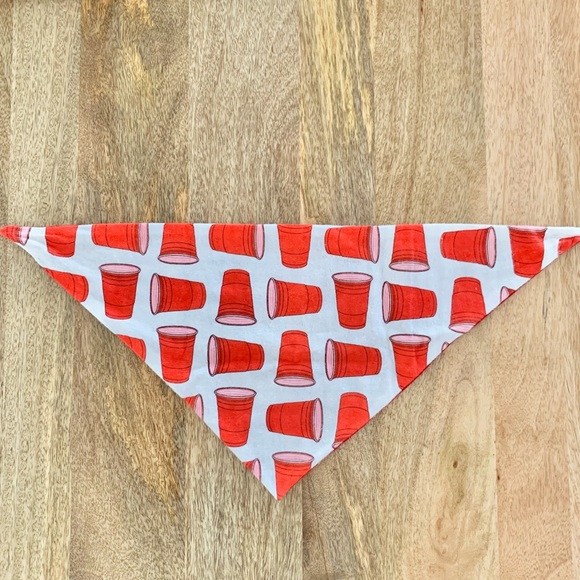 | “solo cup party” dog bandana | - Picture 4 of 11